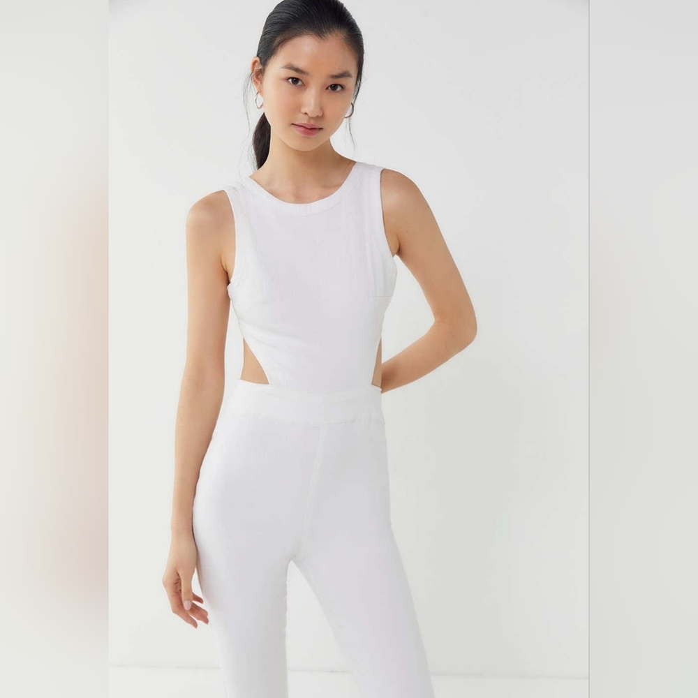 3/$100 Urban Outfitters White Women's Jumpsuit